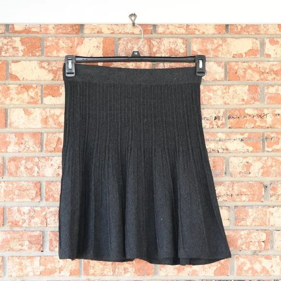 CAbi Pleated Sweater Skirt - Picture 2 of 3